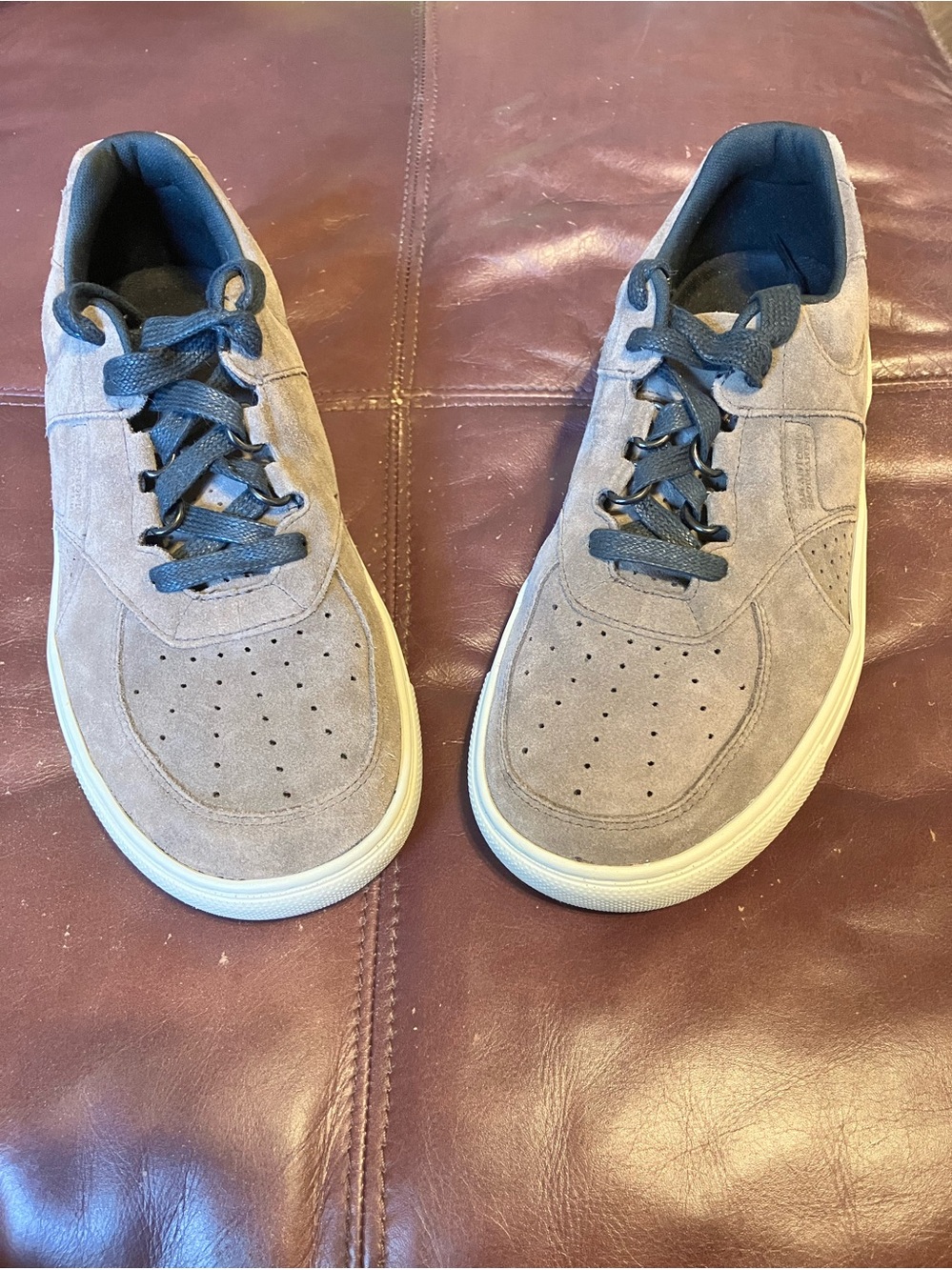 Men's SAS High Street Casual Suede Sneakers in Taupe -9W